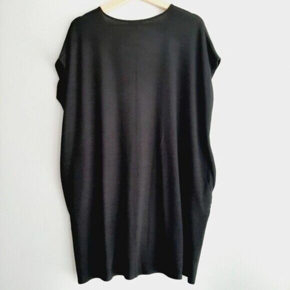 WILFRED FREE Aritzia Black Lorelei Pocket Dress Sz XS - Picture 6 of 7